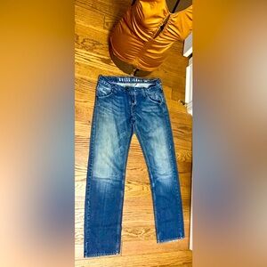 Vintage GUESS Cotton Rebel Straight leg Unaltered Dark Wash w/Fading 29
